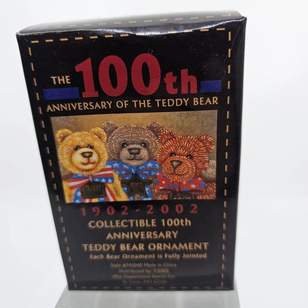 Wish Bear Ornament Commemorating the 100th Anniversary of Teddy Bear 2002